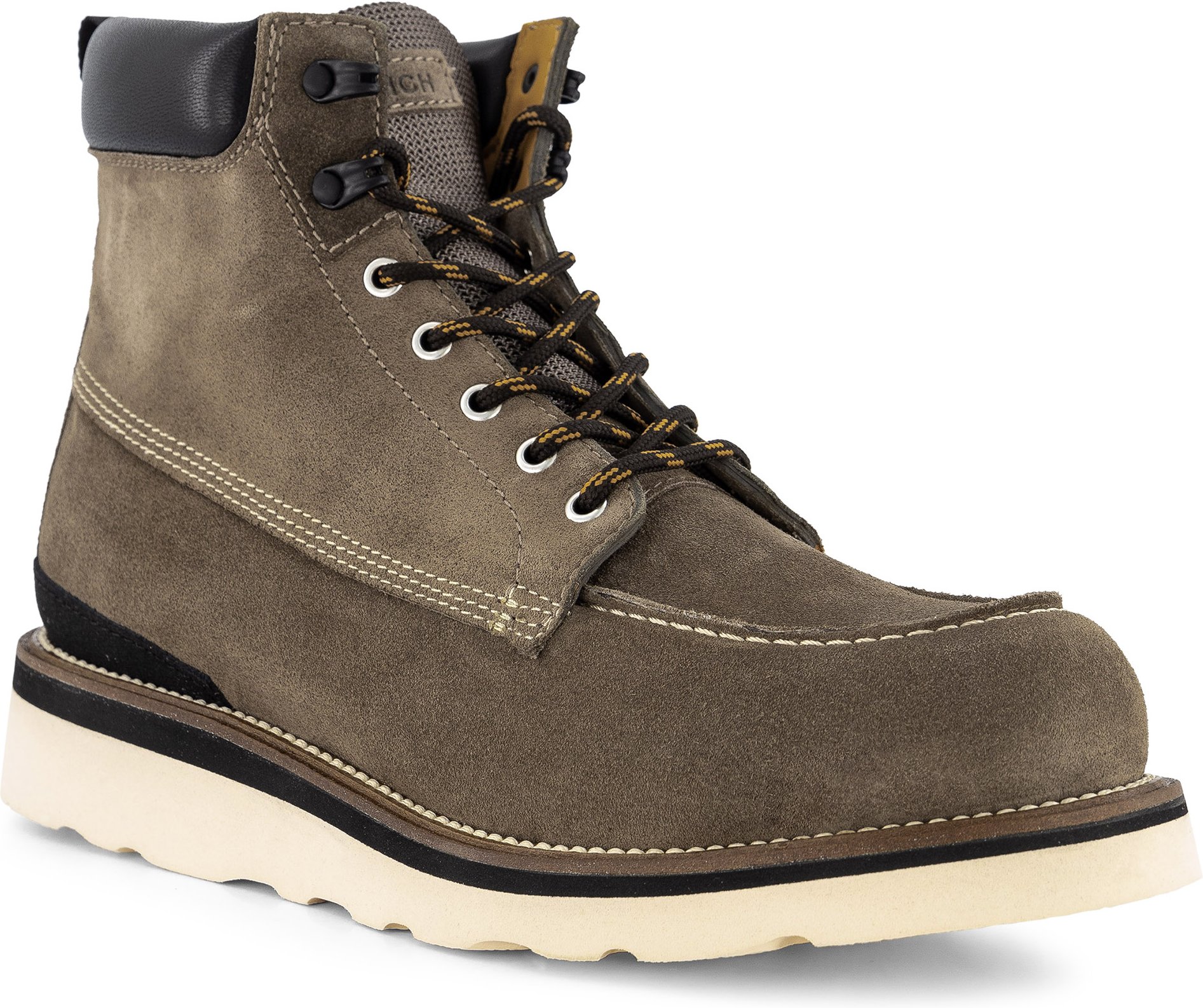 Thumbnail - WOOLRICH Herren Schnürboots grau Velours