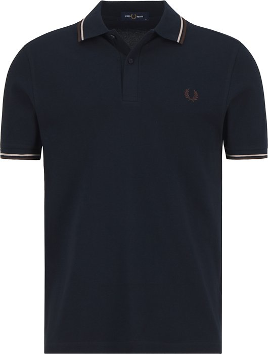 Fred Perry Herren Polo-Shirt blau