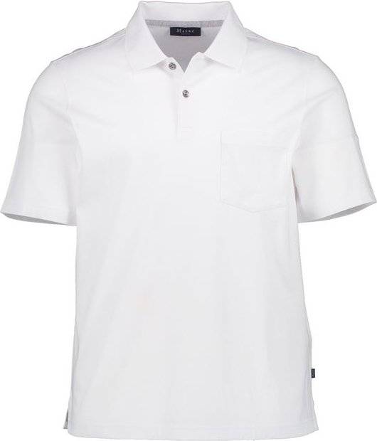 MAERZ Muenchen Herren Polo-Shirts weiß
