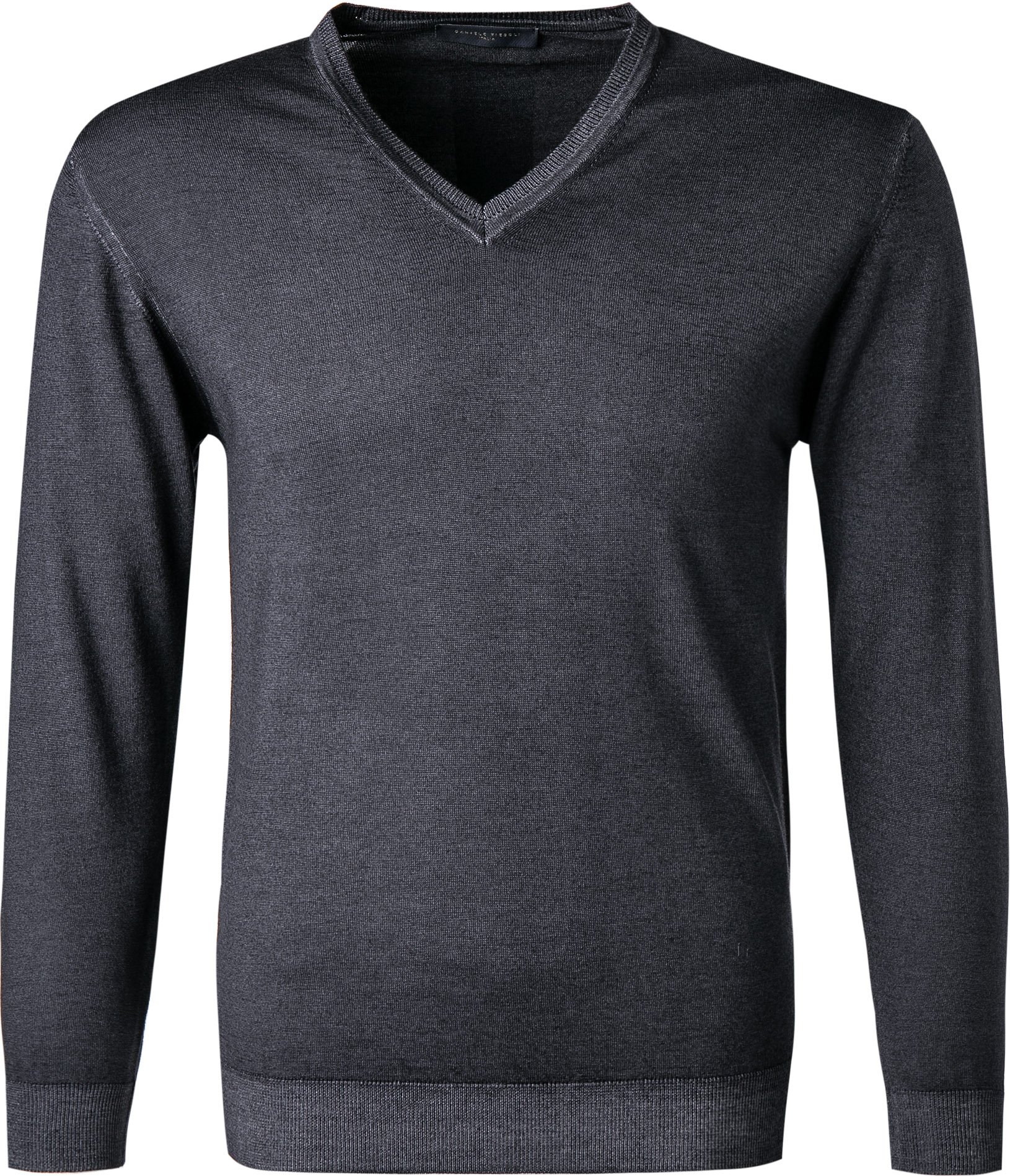 DANIELE FIESOLI Herren Pullover grau unifarben
