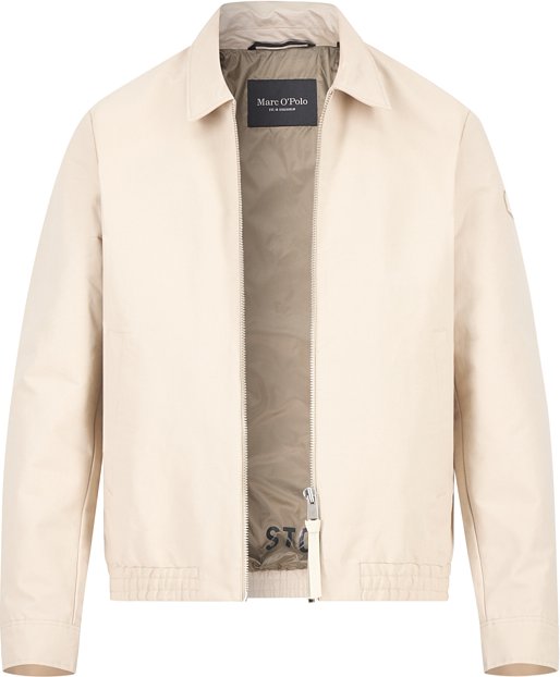 Marc O'Polo Herren Jacke beige unifarben