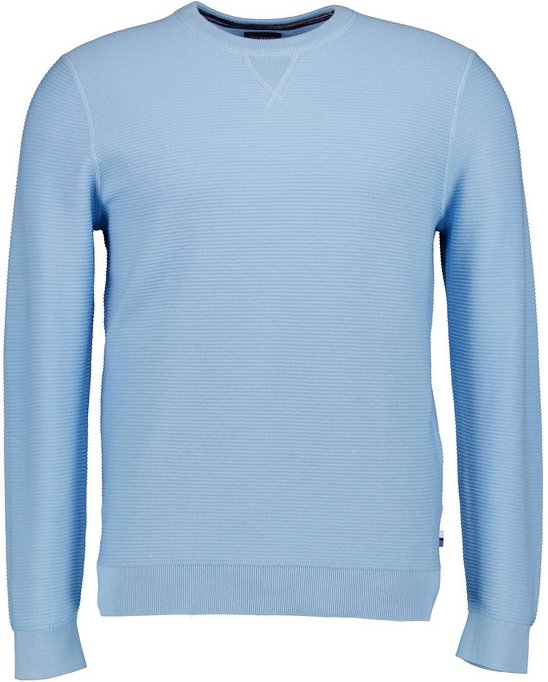 Thumbnail - OLYMP Herren Pullover blau unifarben