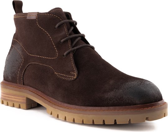 Hamlet Herren Desert Boots braun Velours