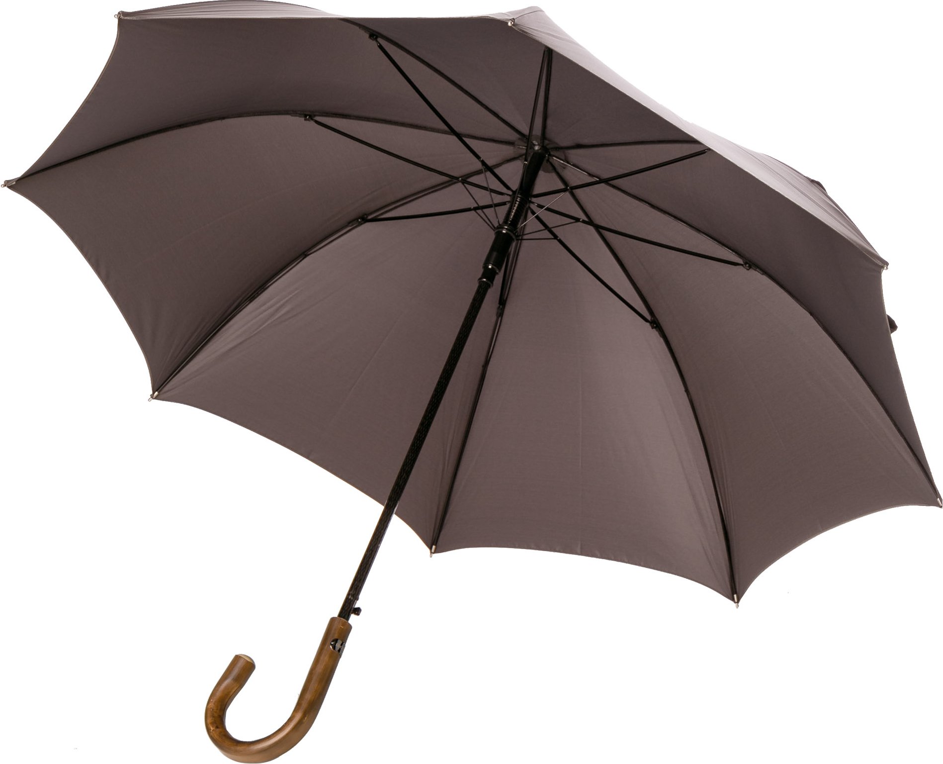 bugatti Herren Regenschirm grau