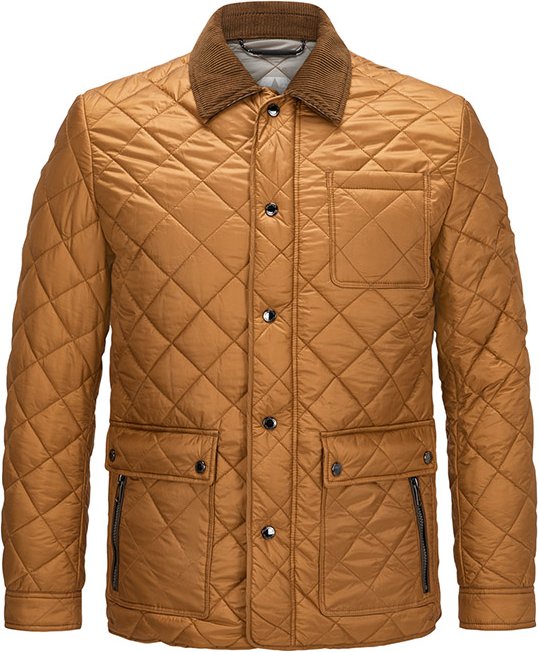 Thumbnail - MILESTONE Herren Steppjacke orange unifarben