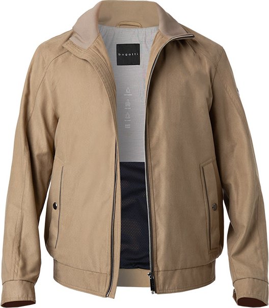 Thumbnail - bugatti Herren Jacke braun unifarben