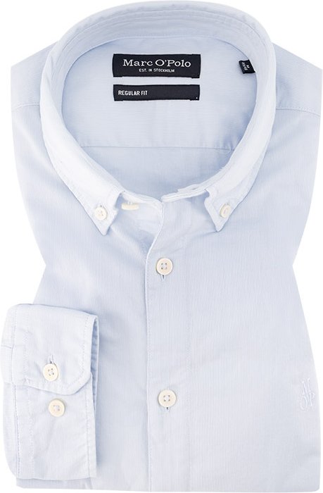 Marc O'Polo Herren Hemd blau