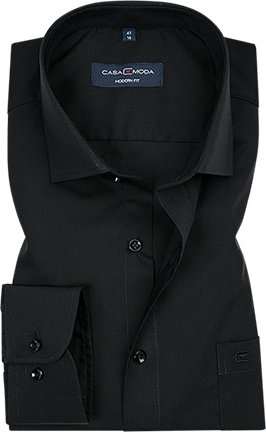 CasaModa Herren Hemd schwarz