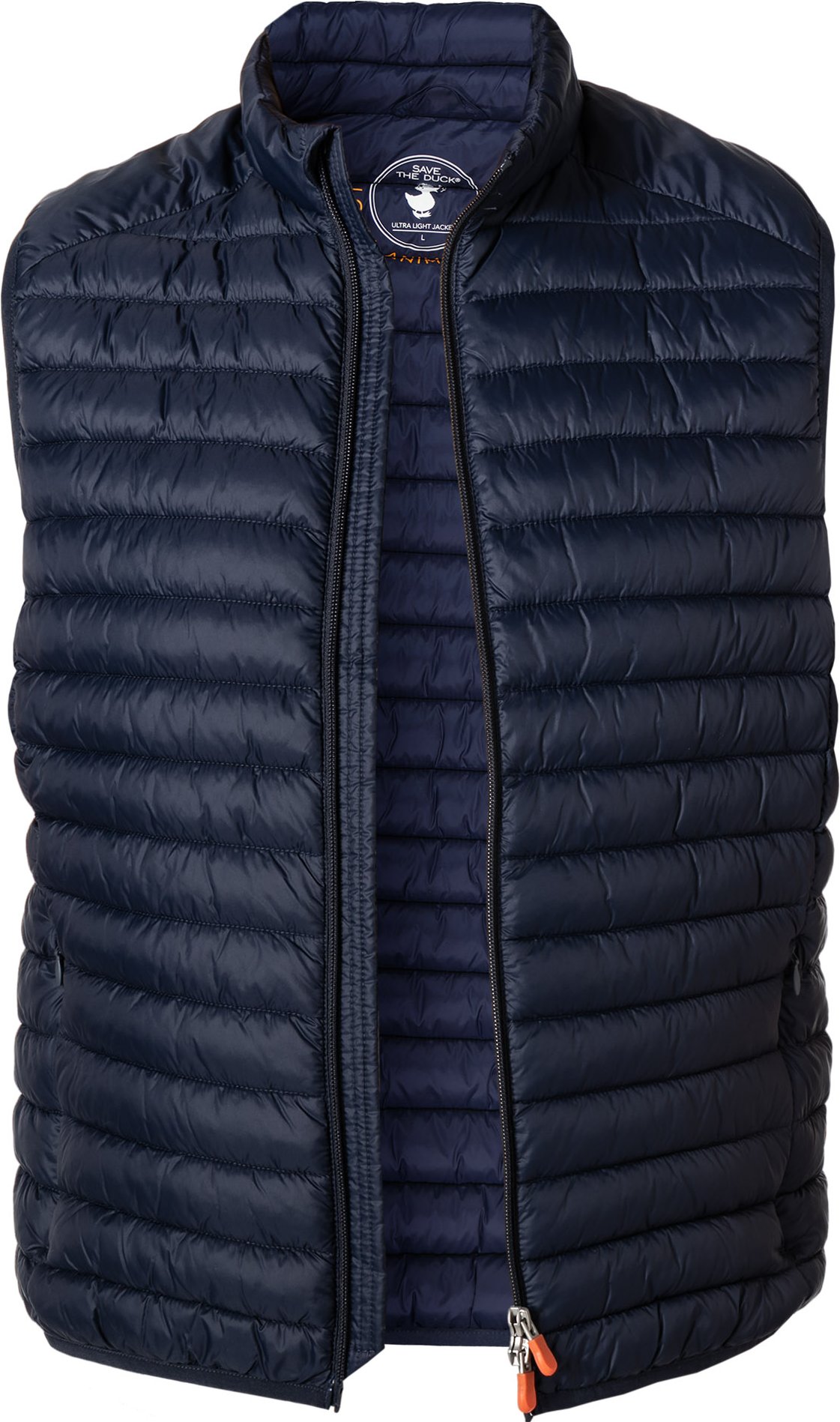 SAVE THE DUCK Herren Steppweste blau unifarben