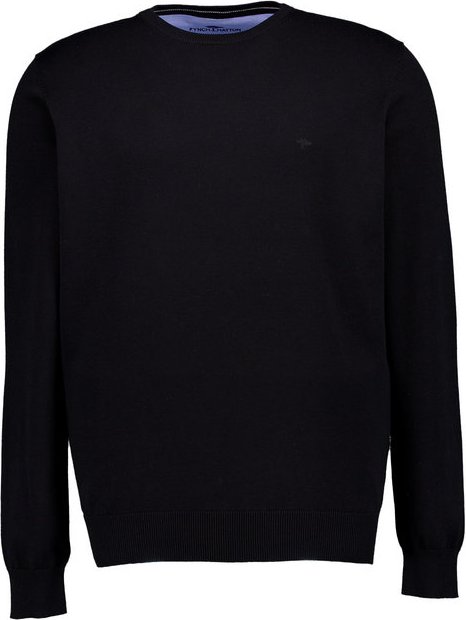 Thumbnail - Fynch-Hatton Herren Pullover schwarz unifarben