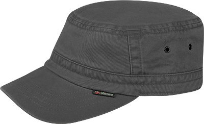 Herrenausstatter Herren Schirmmütze grau Baumwolle & Mix