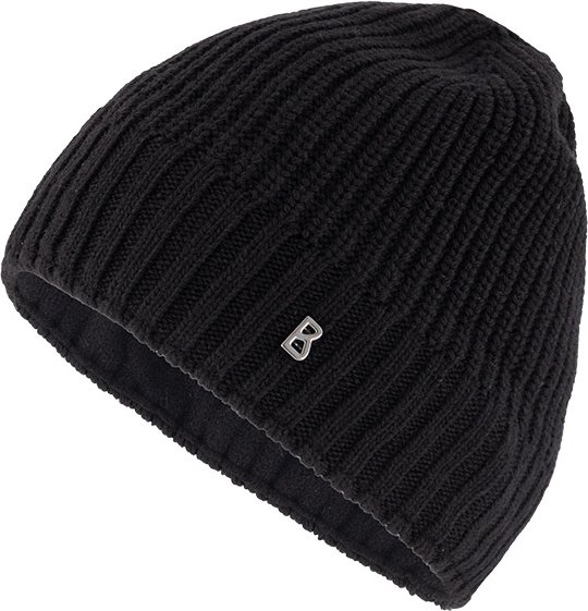 BOGNER Herren Mützen/Caps/Hüte schwarz Kaschmirwolle