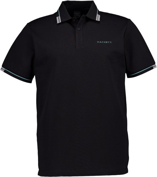 HACKETT Herren Polo-Shirt schwarz