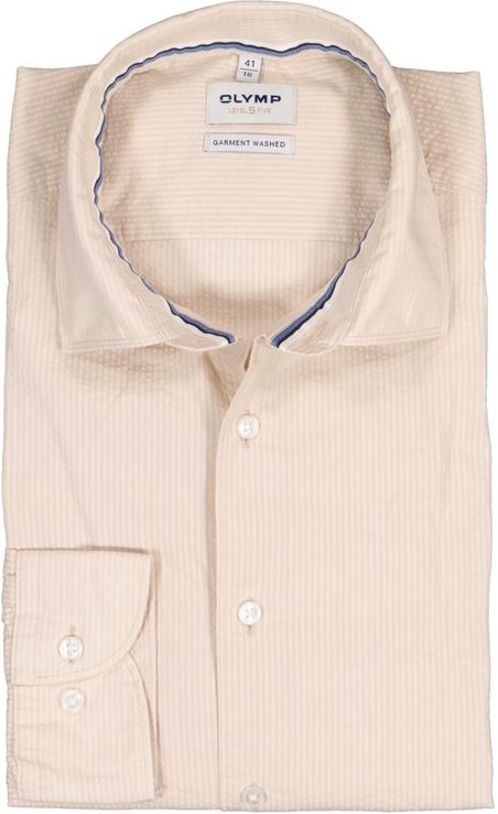 OLYMP Herren Hemden beige