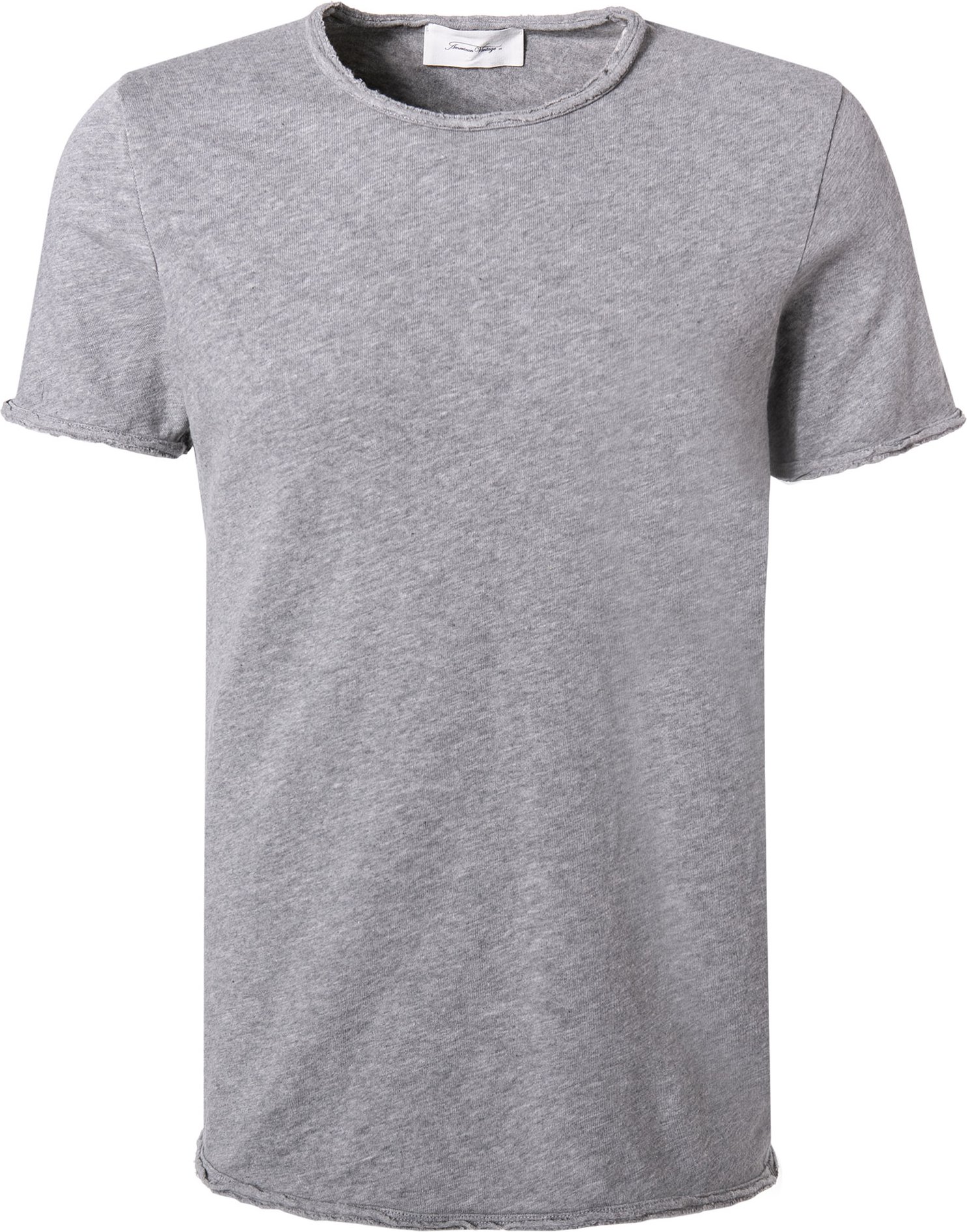 American Vintage Herren T-Shirt grau meliert
