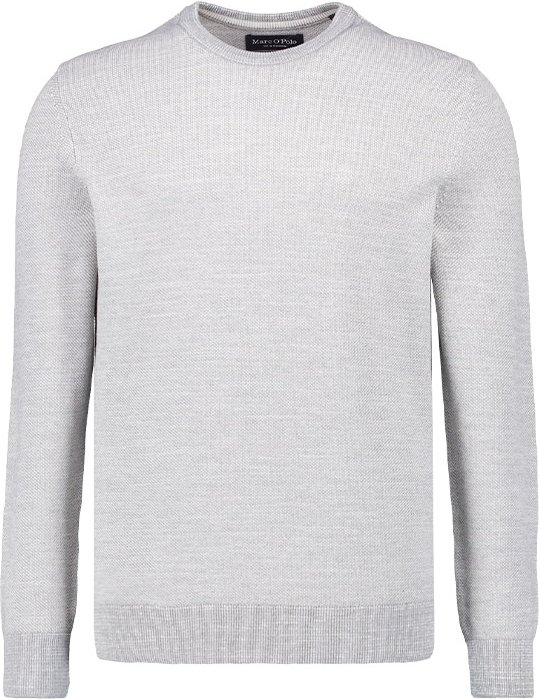 Marc O'Polo Herren Pullover grau unifarben