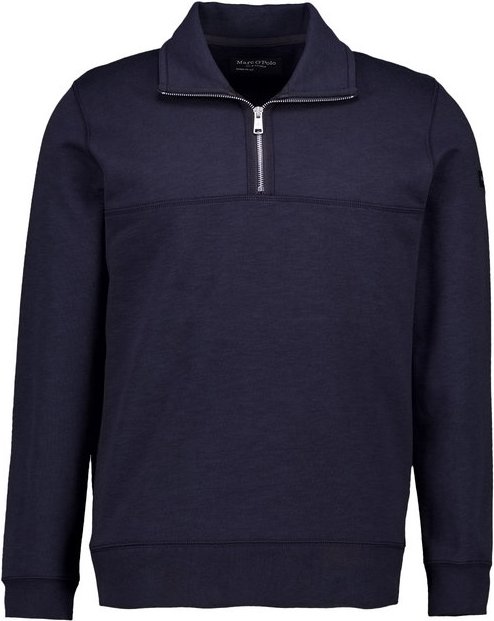 Marc O'Polo Herren Pullover blau unifarben
