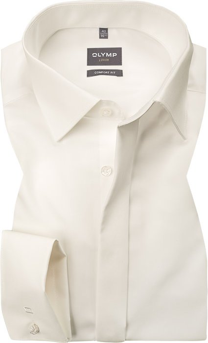 Thumbnail - OLYMP Herren Hemd weiß Comfort Fit