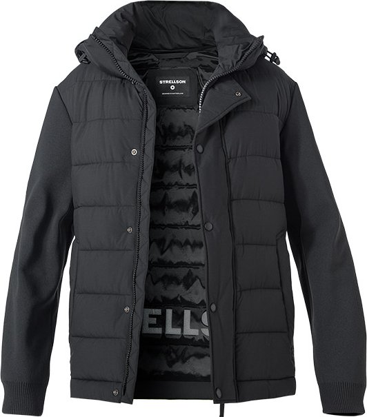 Thumbnail - Strellson Herren Steppjacke schwarz unifarben