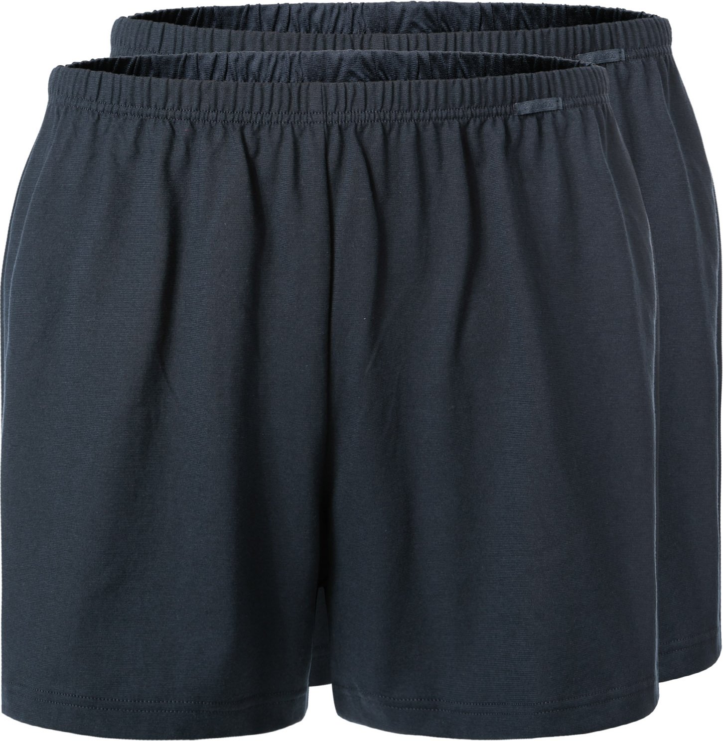 CALIDA Herren Boxershorts blau Reine Baumwolle unifarben