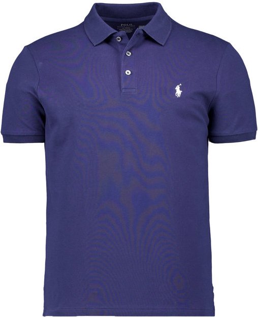 Polo Ralph Lauren Herren Polo-Shirt blau Slim Fit
