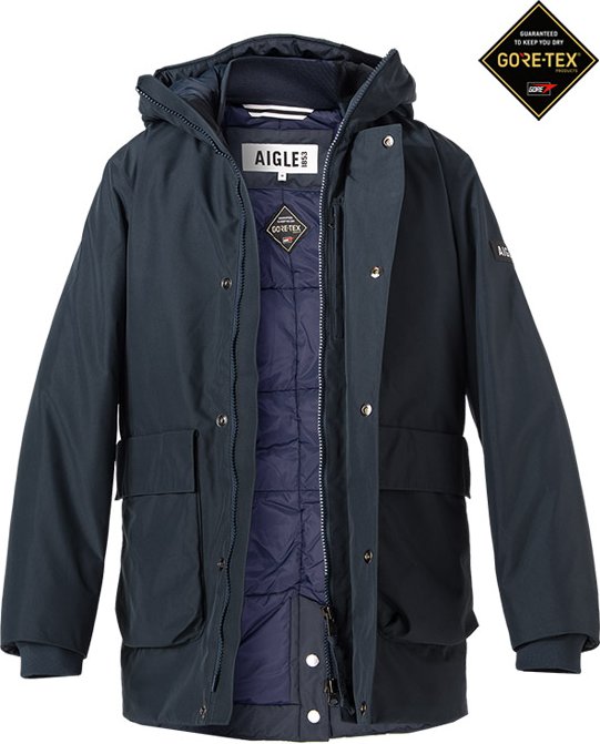 Thumbnail - Aigle Herren Funktionsjacke blau