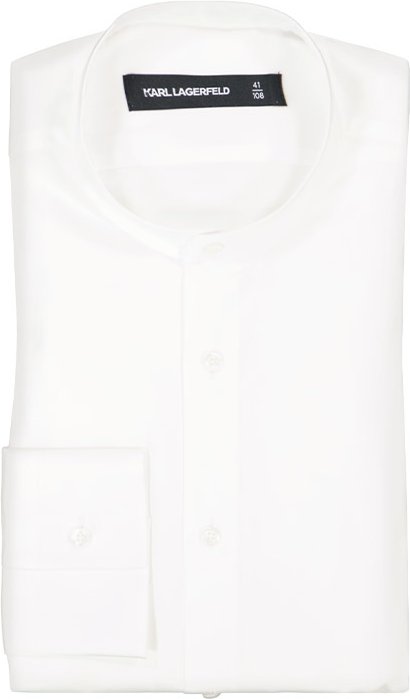 KARL LAGERFELD Herren Hemd weiß