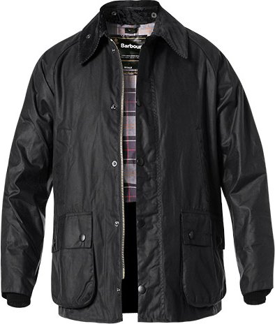 Barbour Herren Jacke schwarz unifarben