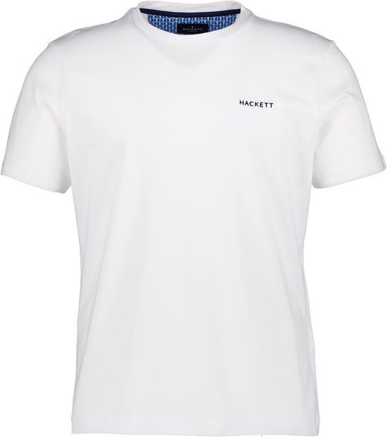 HACKETT Herren T-Shirt weiß Classic Fit