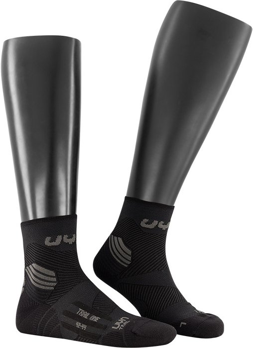 Thumbnail - UYN Herren Laufsocken schwarz Mikrofaser/Funktion