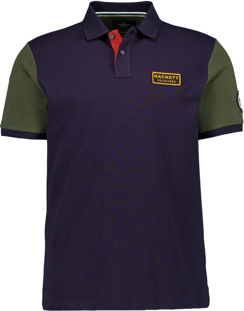 HACKETT Herren Polo-Shirt blau Classic Fit