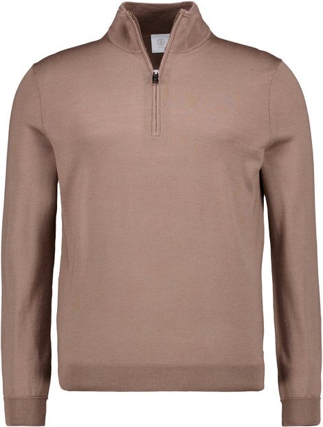 BOGNER Herren Troyer braun unifarben