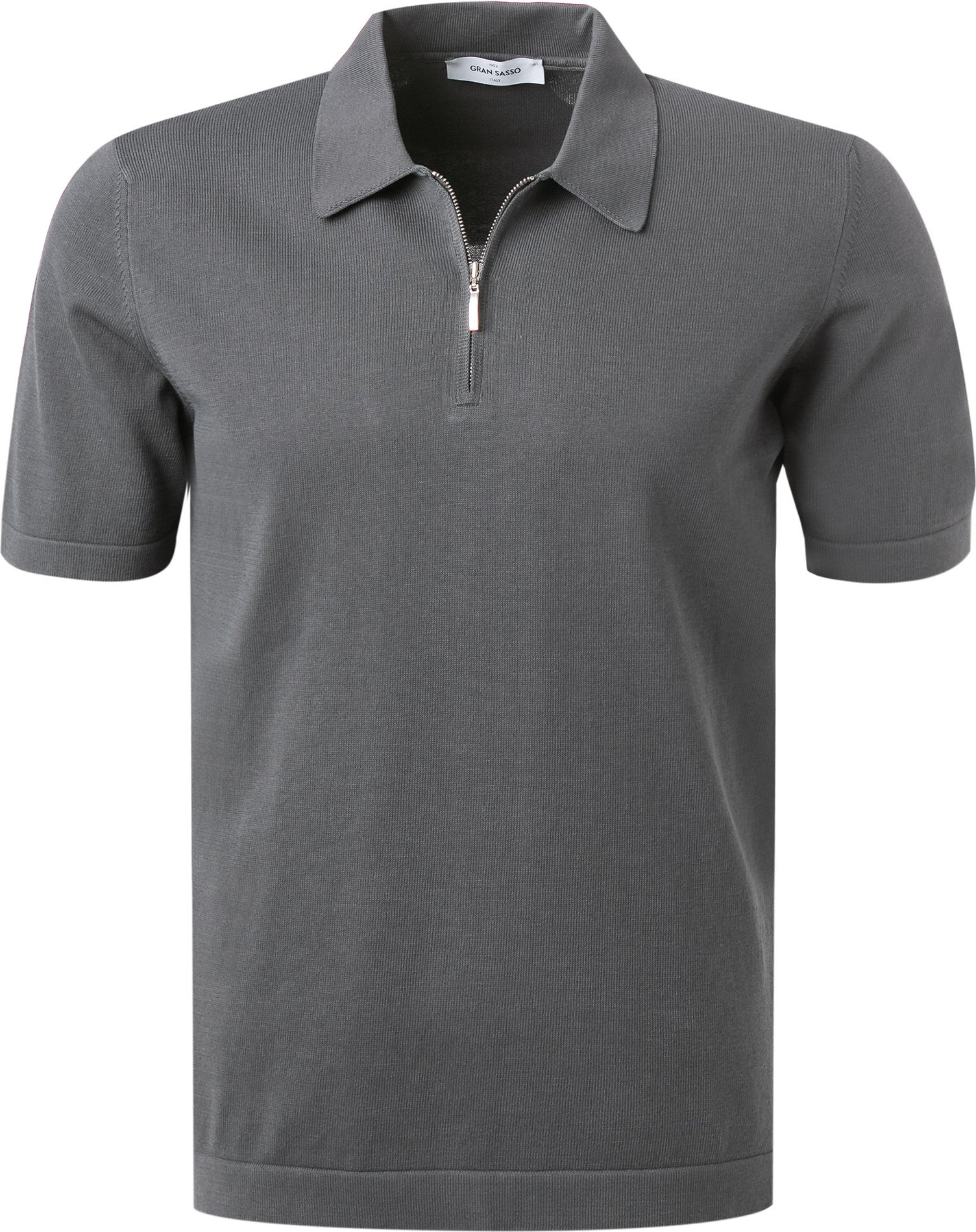Thumbnail - Gran Sasso Herren Polo-Shirt blau