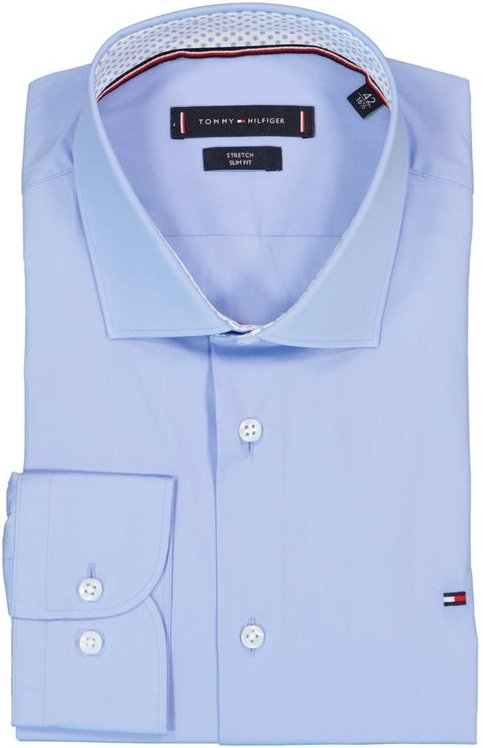 Tommy Hilfiger Herren Hemden blau Slim Fit