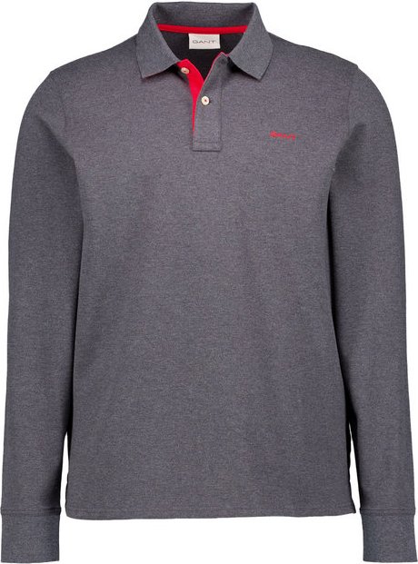 Gant Herren Polo-Shirt grau