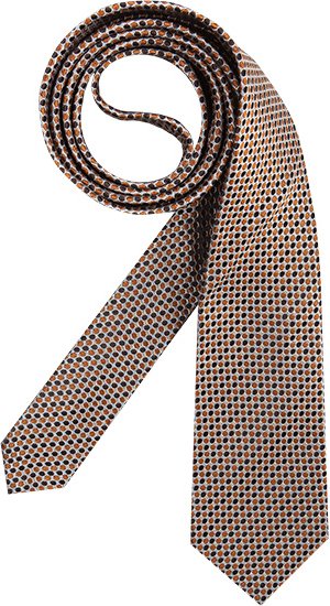 LANVIN Herren Krawatte braun Gemustert,Classic