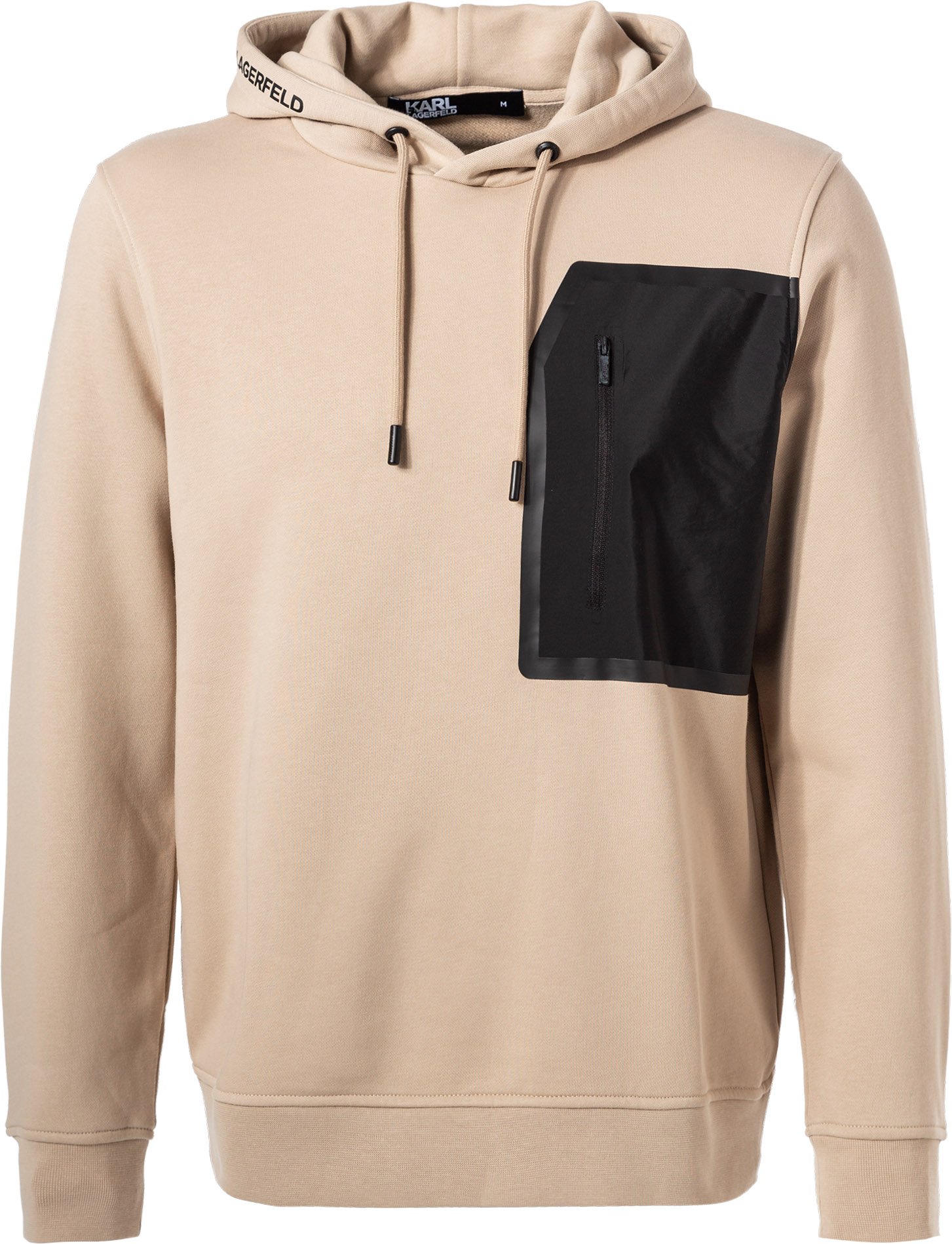 Thumbnail - KARL LAGERFELD Herren Hoodie beige unifarben