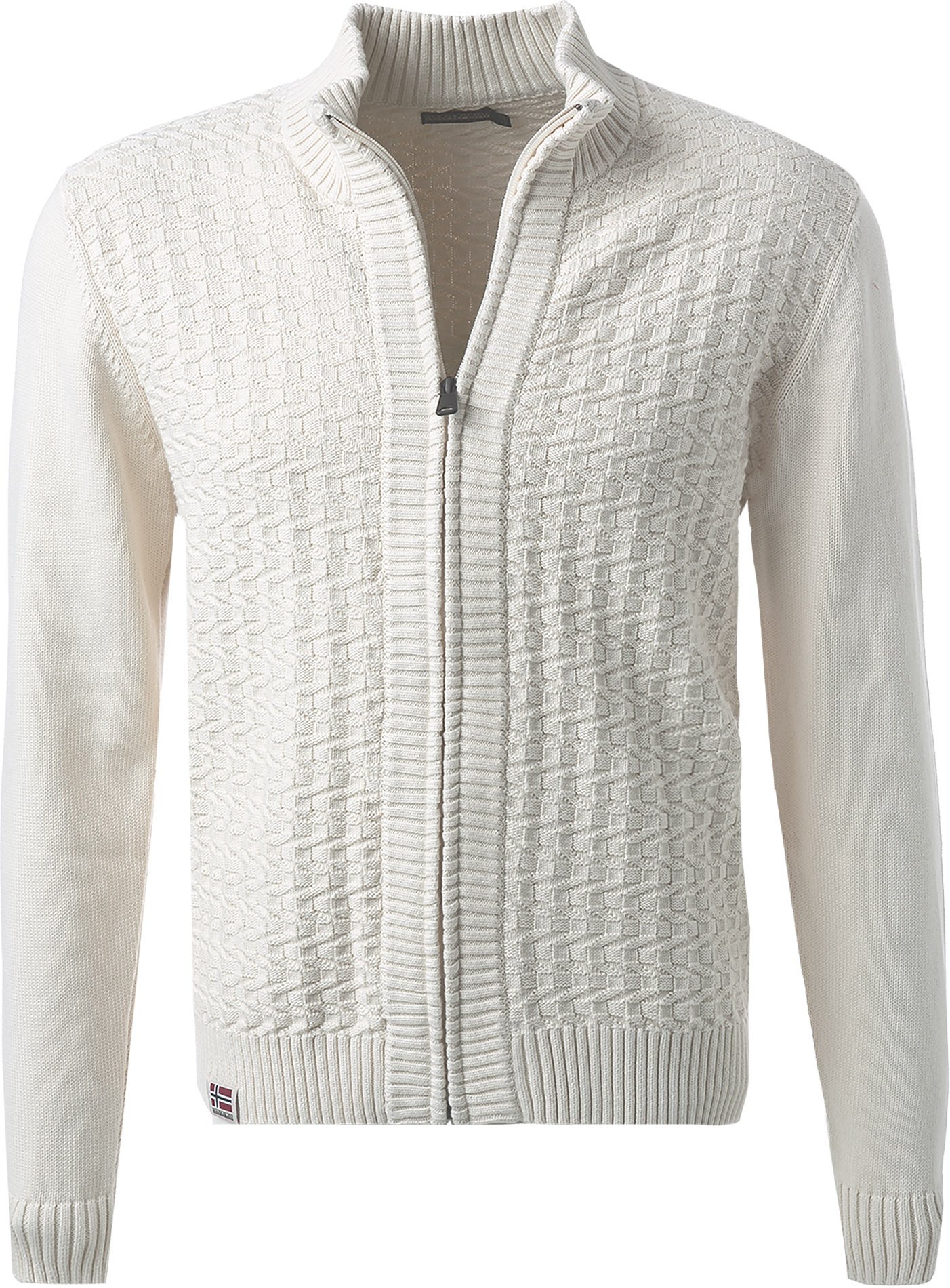 Thumbnail - NAPAPIJRI Herren Cardigan weiß unifarben