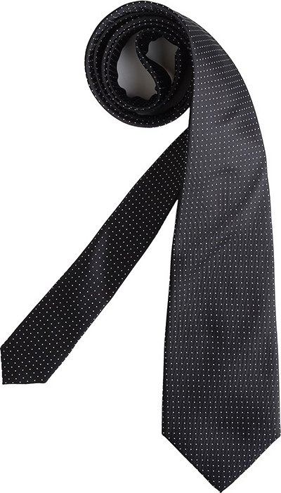 Blick. Aqua Herren Krawatte schwarz Gemustert