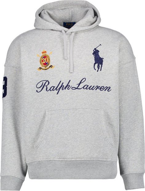 Polo Ralph Lauren Herren Hoodie grau unifarben