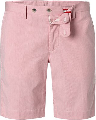 Thumbnail - HACKETT Herren Shorts rosa gestreift Slim Fit