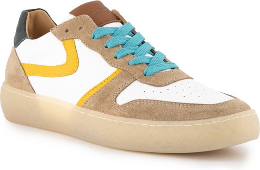 Prime Shoes Herren Schuhe beige Glattleder