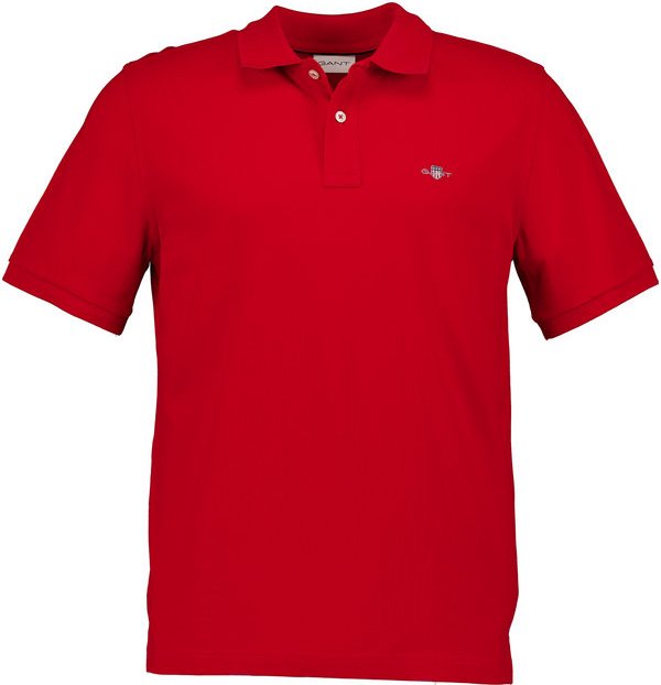 Gant Herren Polo-Shirt rot