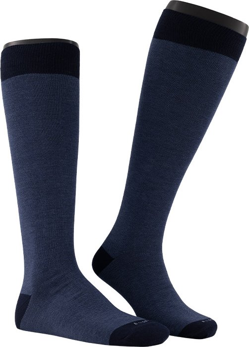 BOGGI MILANO Herren Socken blau Baumwolle & Mix unifarben