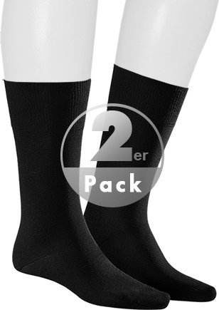 Thumbnail - KUNERT Men Herren Socken schwarz Baumwolle & Mix unifarben