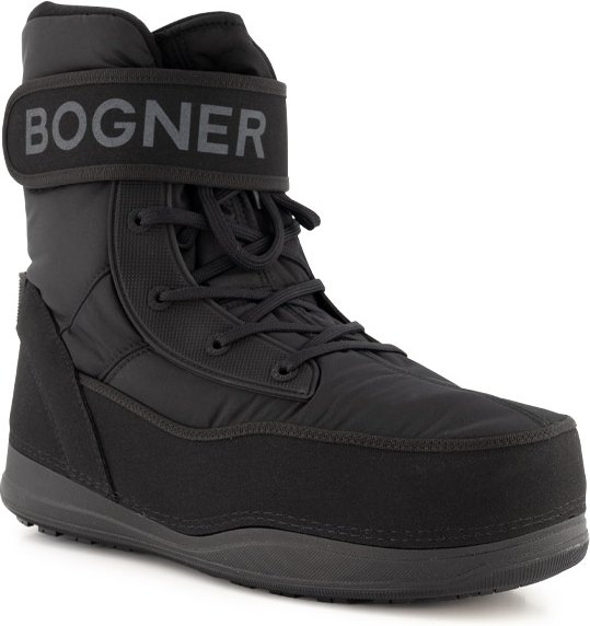 BOGNER Herren Schneeboots schwarz Textil & Canvas