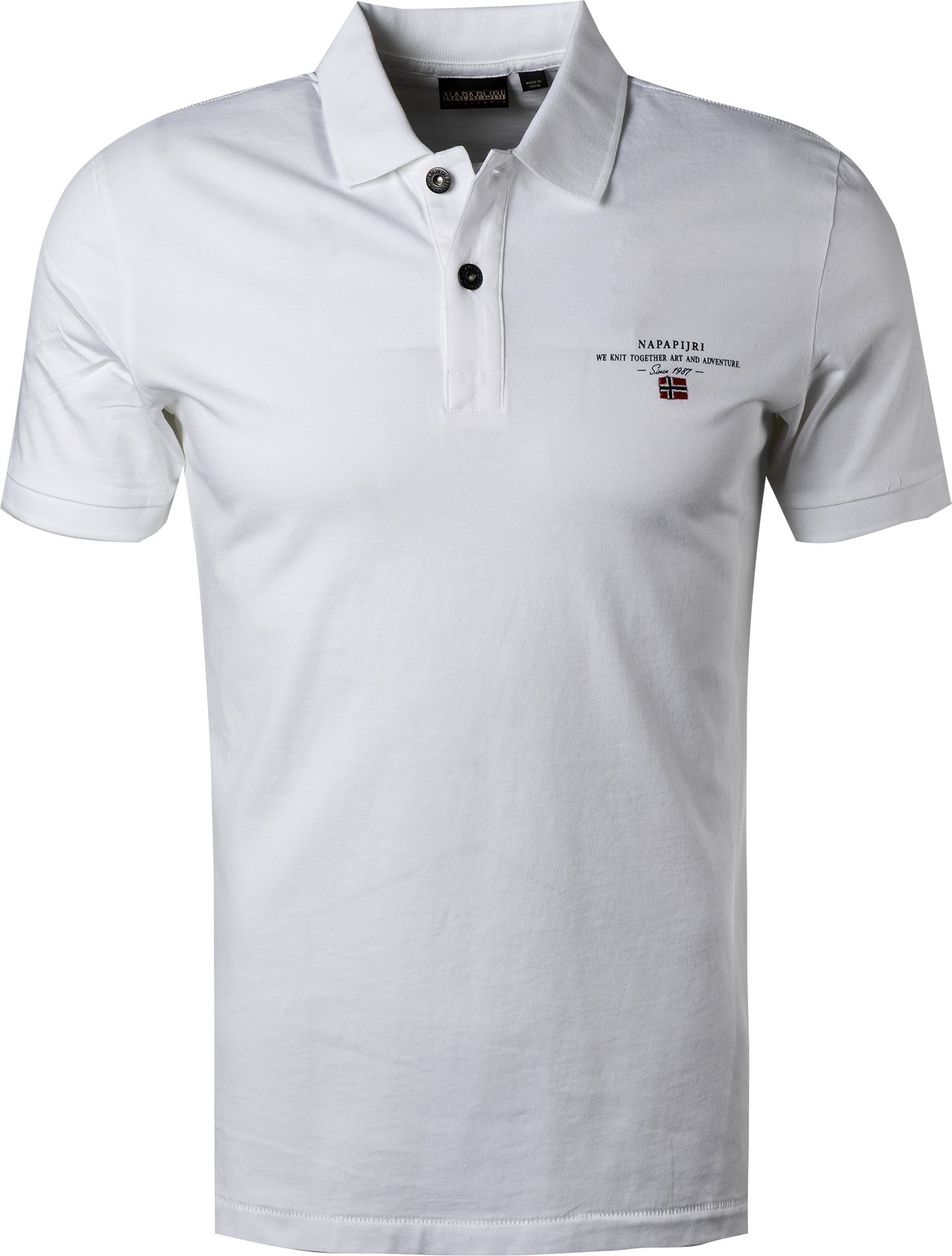 NAPAPIJRI Herren Polo-Shirt weiß