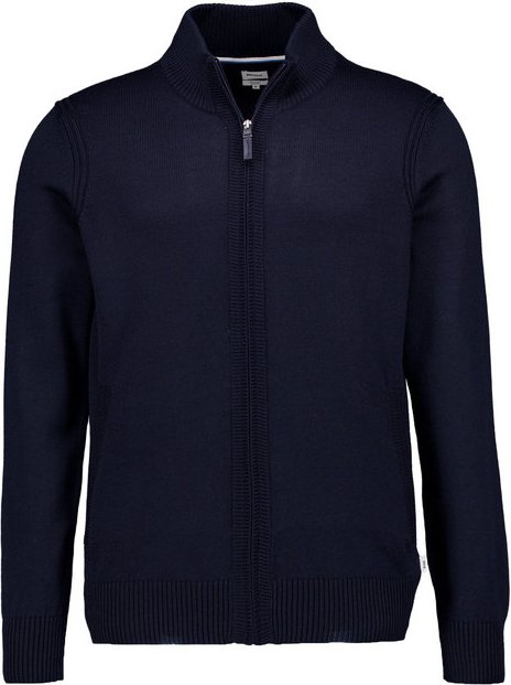 Thumbnail - Brax Herren Strickjacke blau unifarben