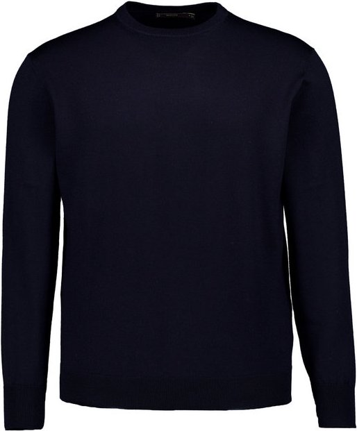 BOGGI MILANO Herren Pullover blau unifarben