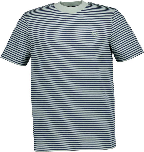 Fred Perry Herren T-Shirt blau gestreift